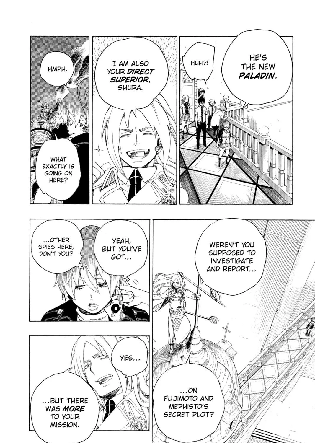 Read Blue Exorcist chapter 14 image 18 on Lezhin