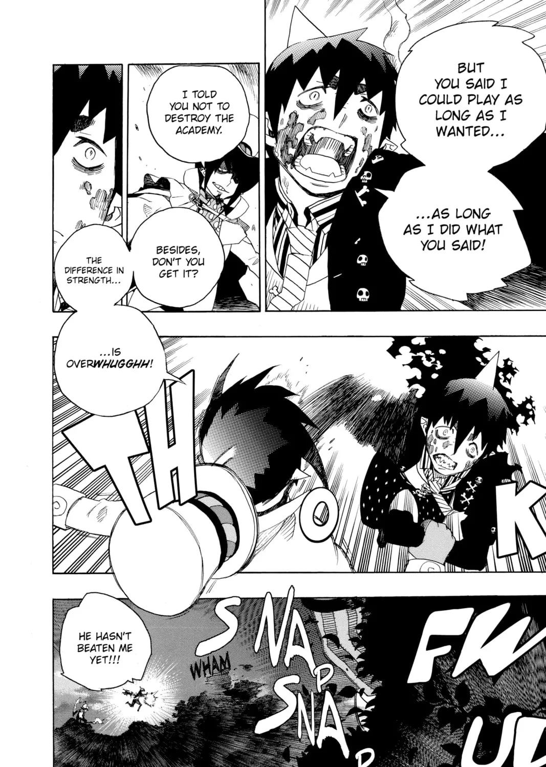 Read Blue Exorcist chapter 14 image 2 on Lezhin