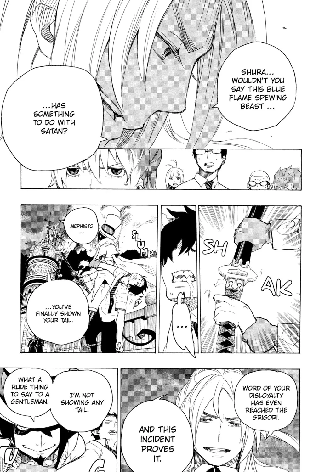 Read Blue Exorcist chapter 14 image 24 on Lezhin