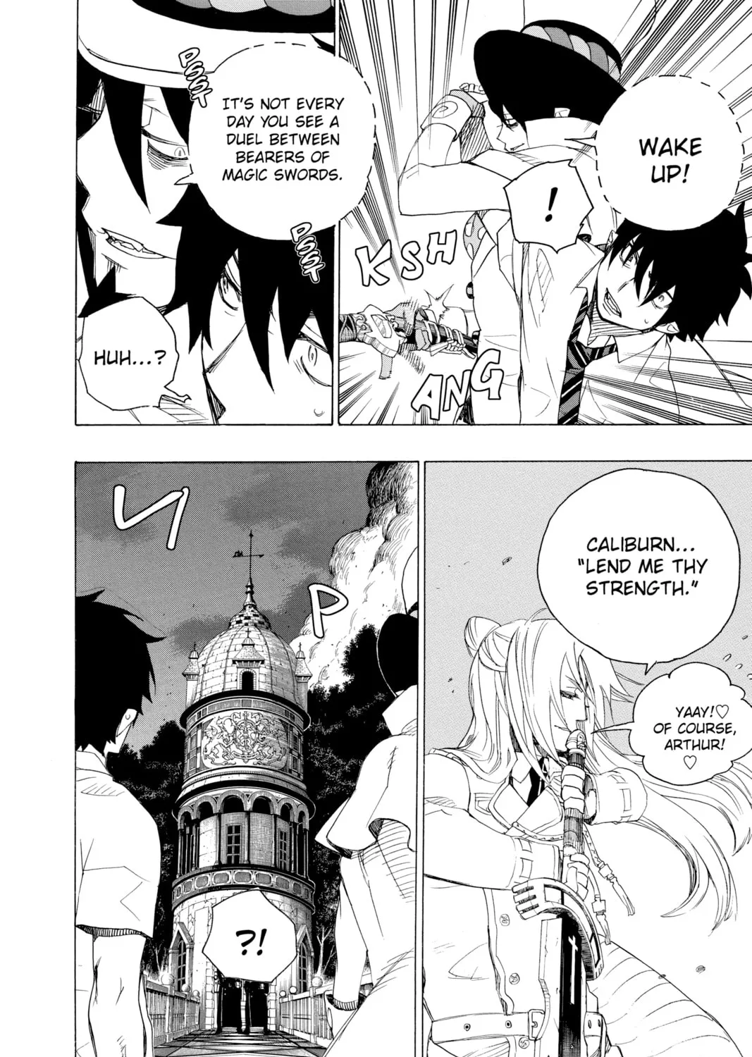 Read Blue Exorcist chapter 14 image 26 on Lezhin