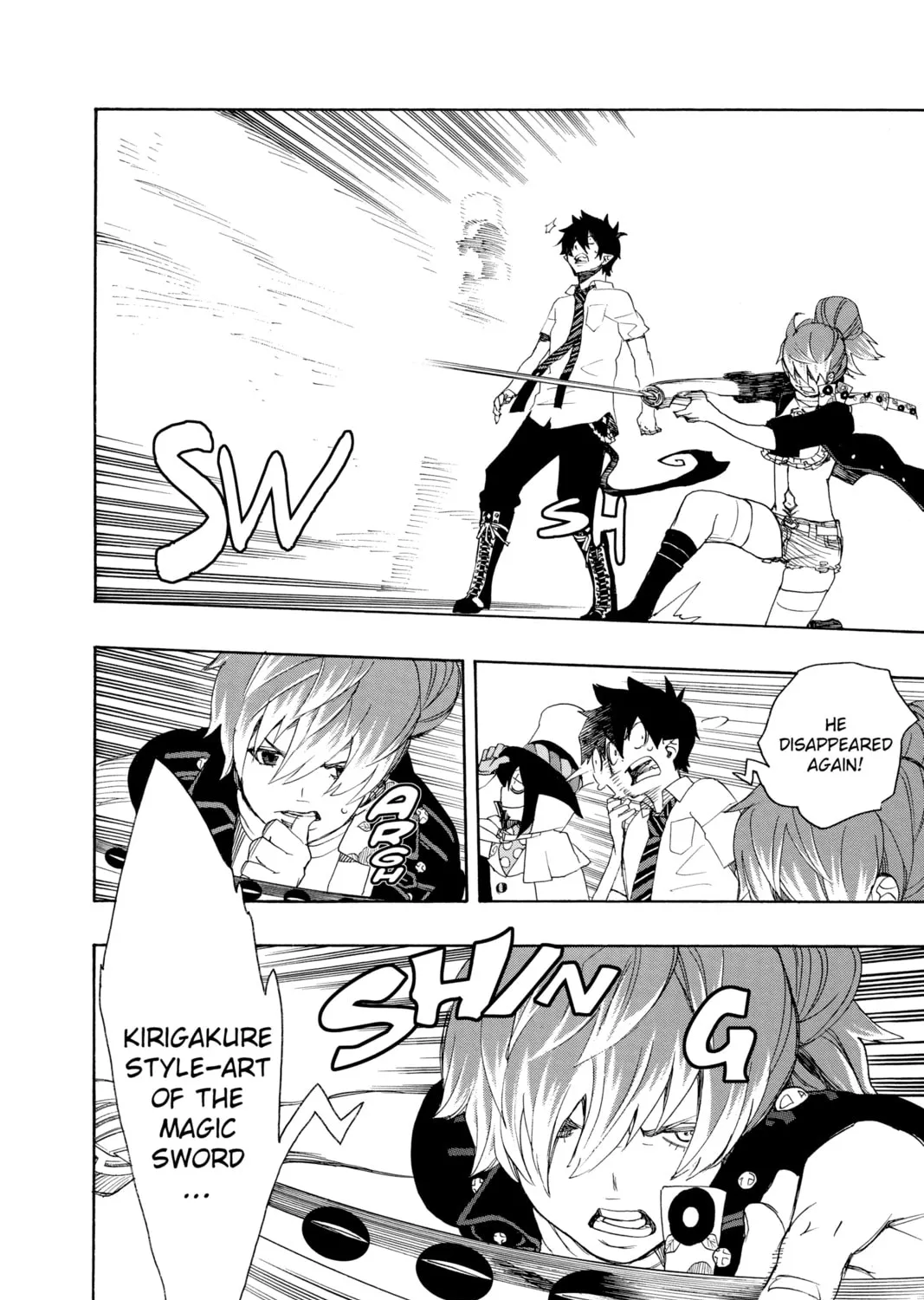 Read Blue Exorcist chapter 14 image 30 on Lezhin