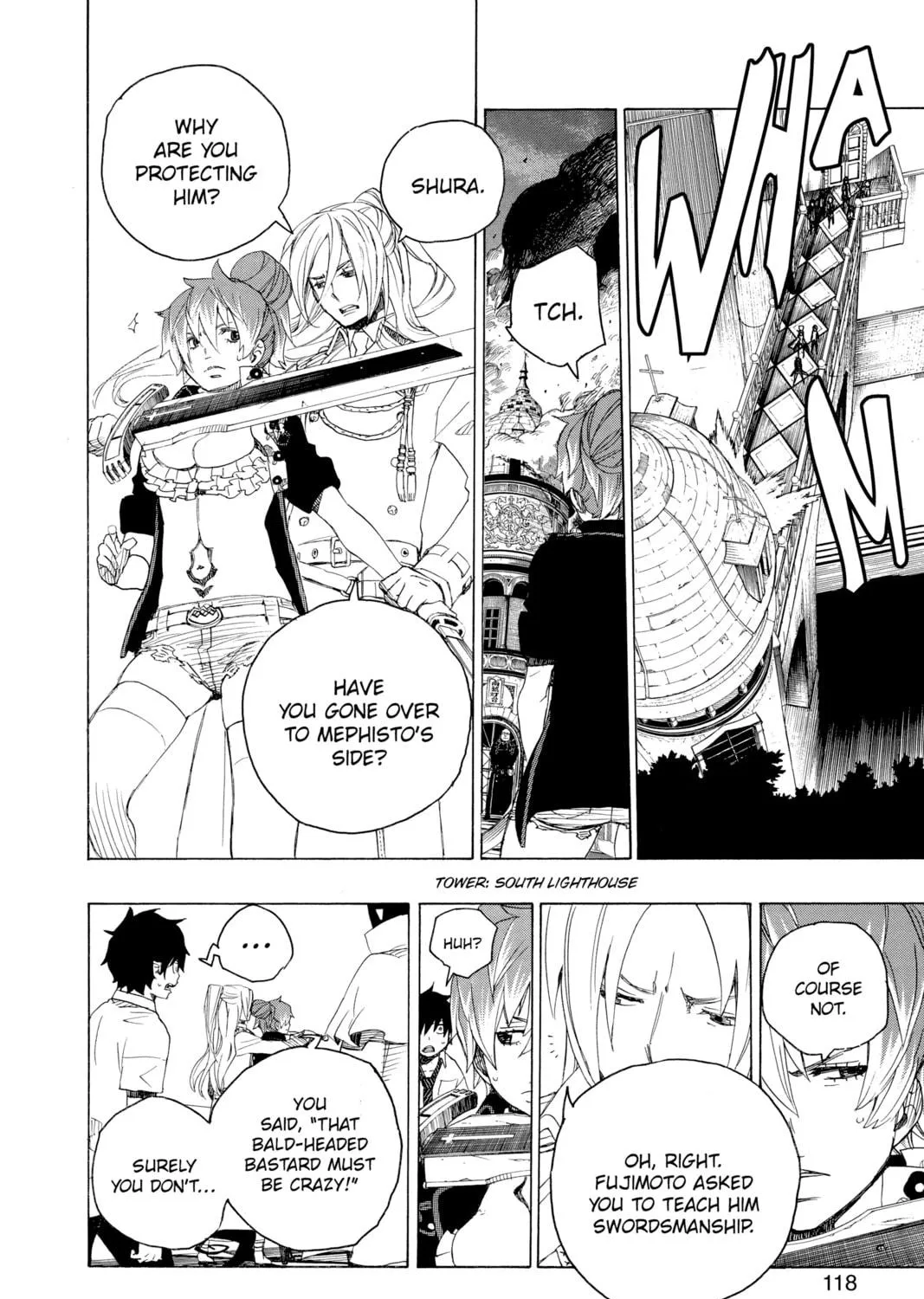 Read Blue Exorcist chapter 14 image 34 on Lezhin
