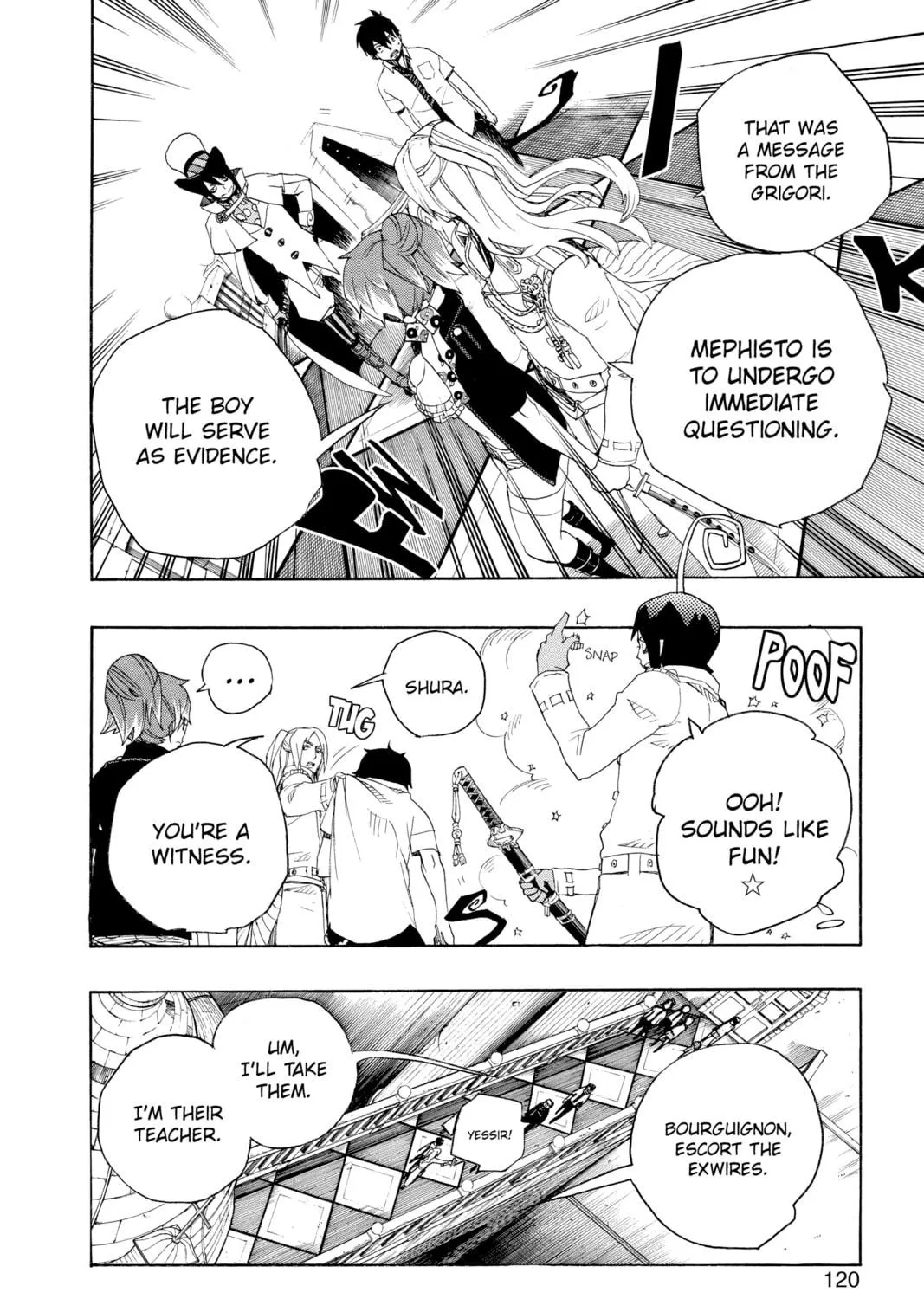 Read Blue Exorcist chapter 14 image 38 on Lezhin
