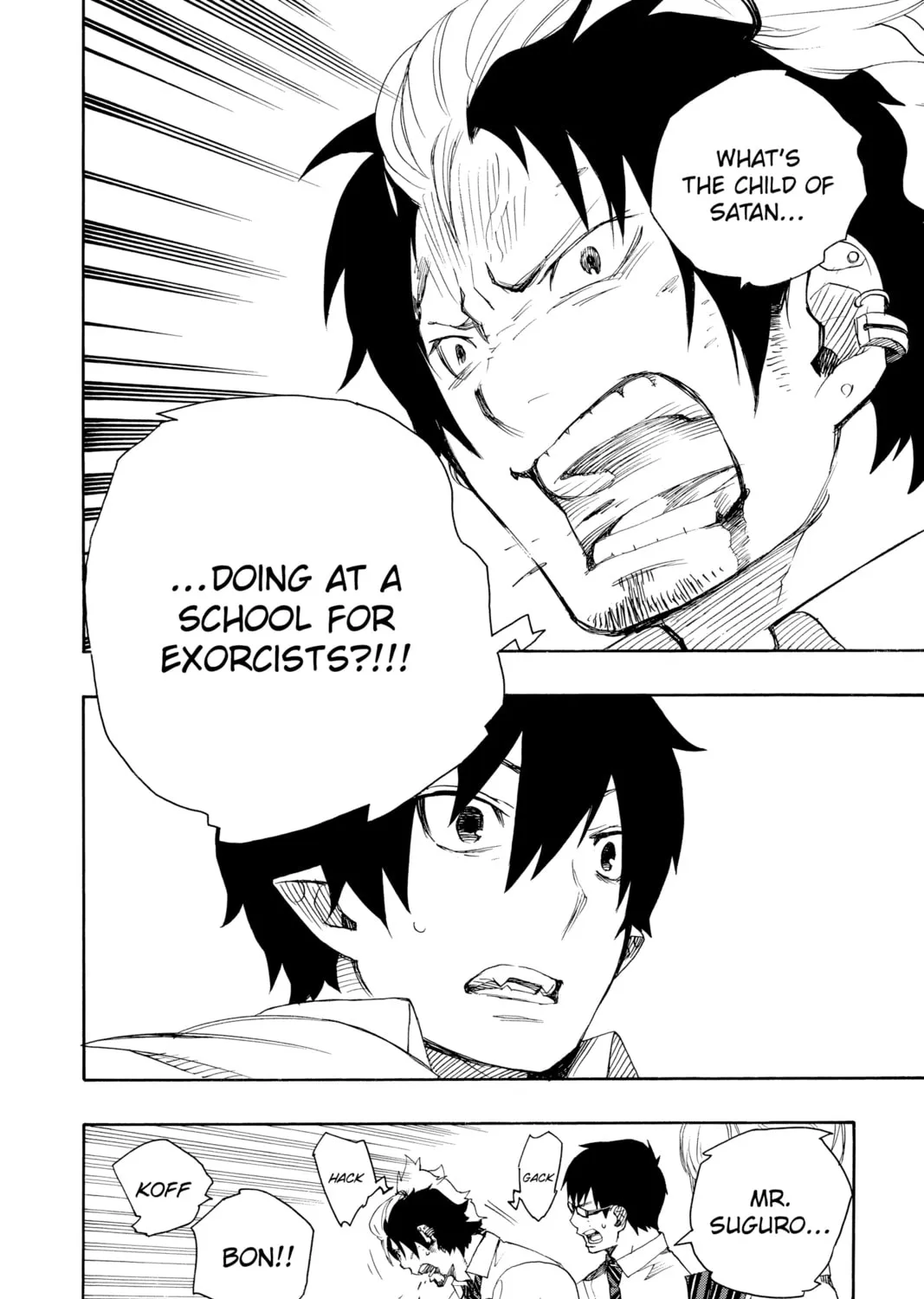 Read Blue Exorcist chapter 14 image 42 on Lezhin