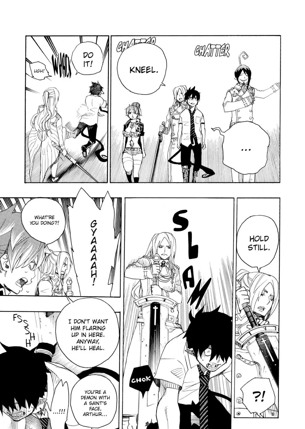 Read Blue Exorcist chapter 14 image 52 on Lezhin
