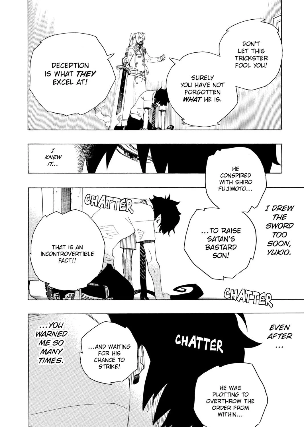 Read Blue Exorcist chapter 14 image 64 on Lezhin