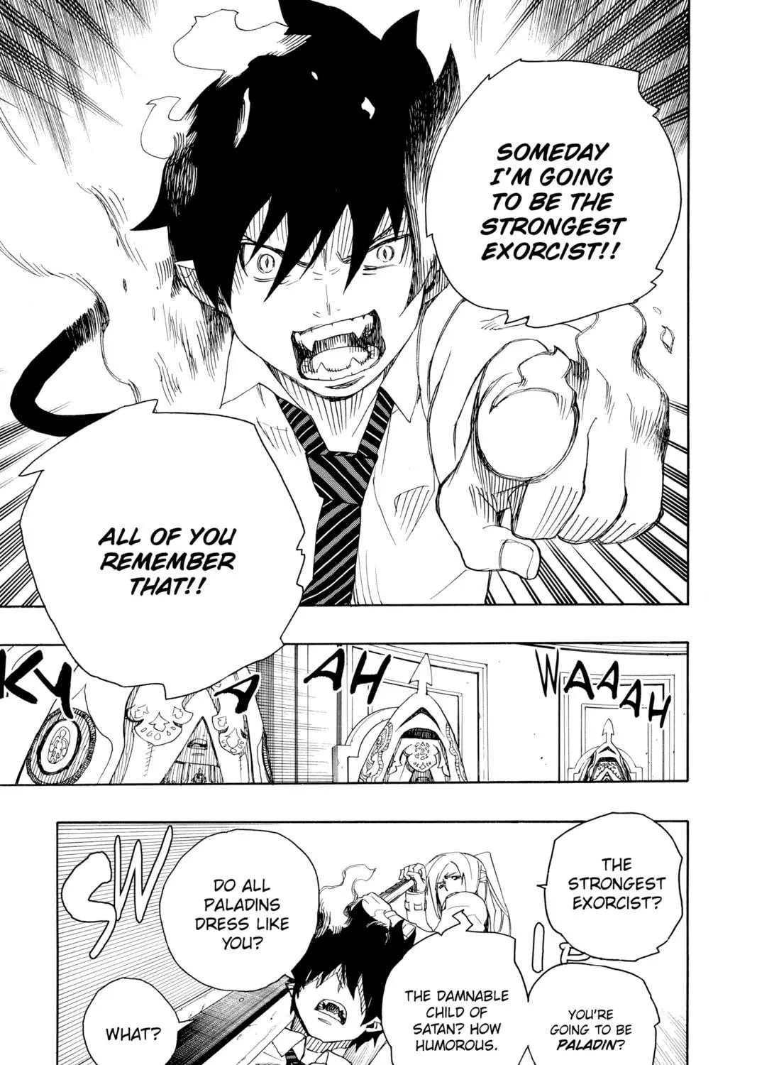 Read Blue Exorcist chapter 14 image 70 on Lezhin