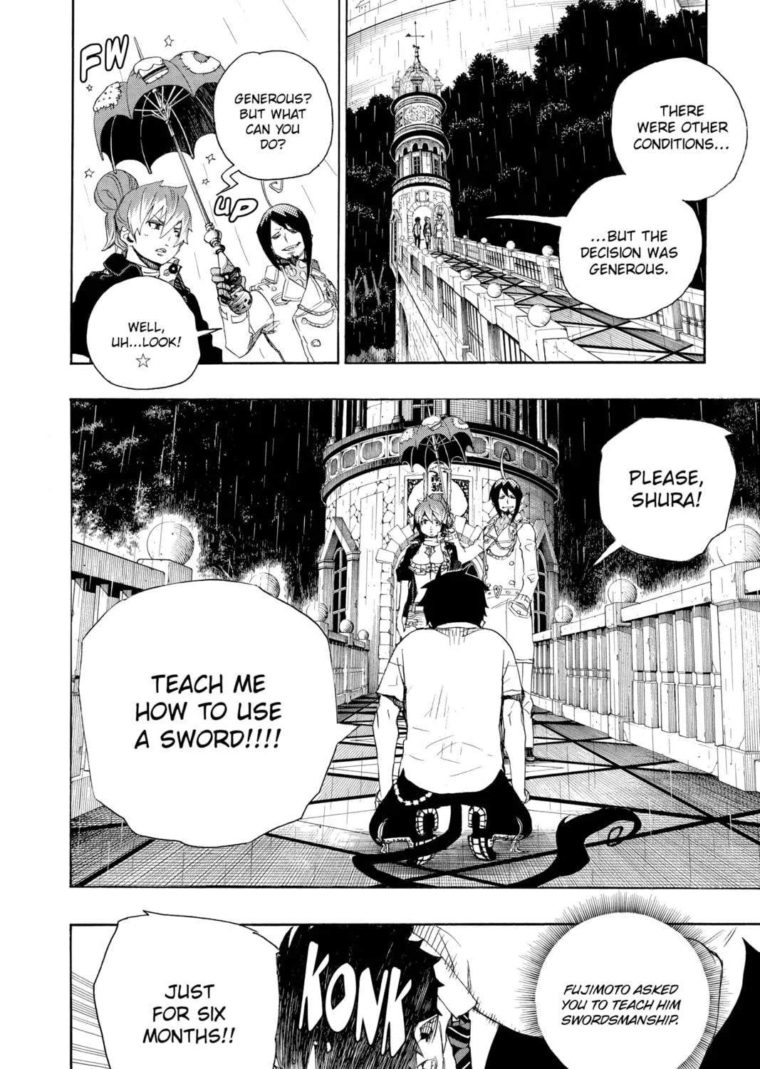 Read Blue Exorcist chapter 14 image 76 on Lezhin