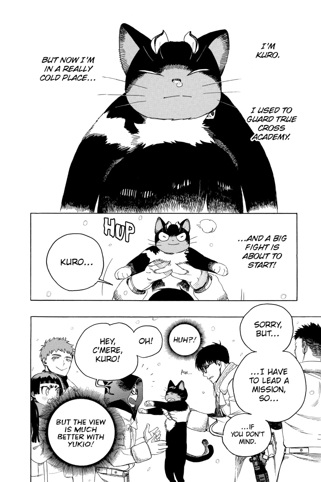 Read Blue Exorcist chapter 140.1 image 1 on Lezhin