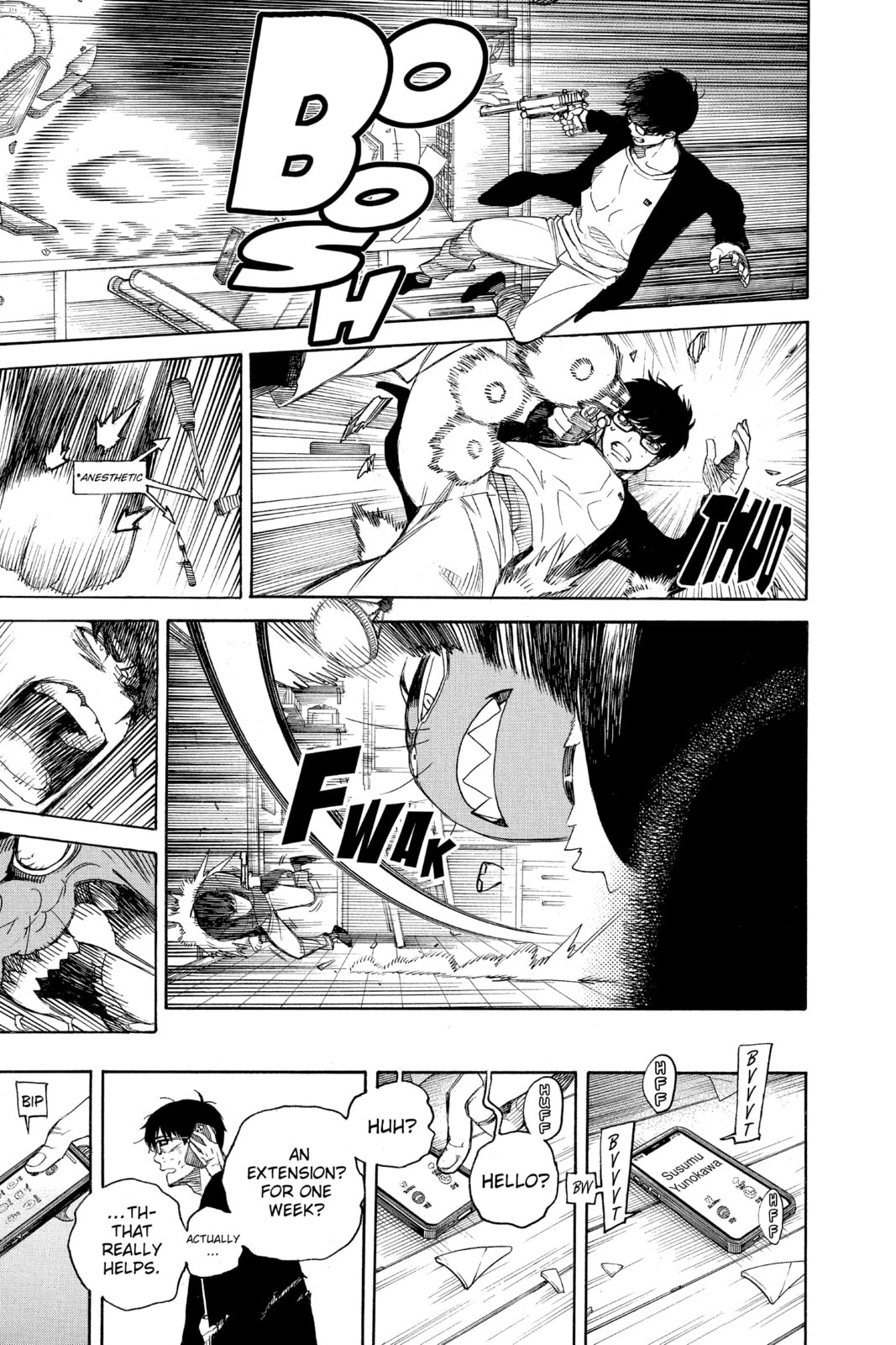 Read Blue Exorcist chapter 140.1 image 12 on Lezhin