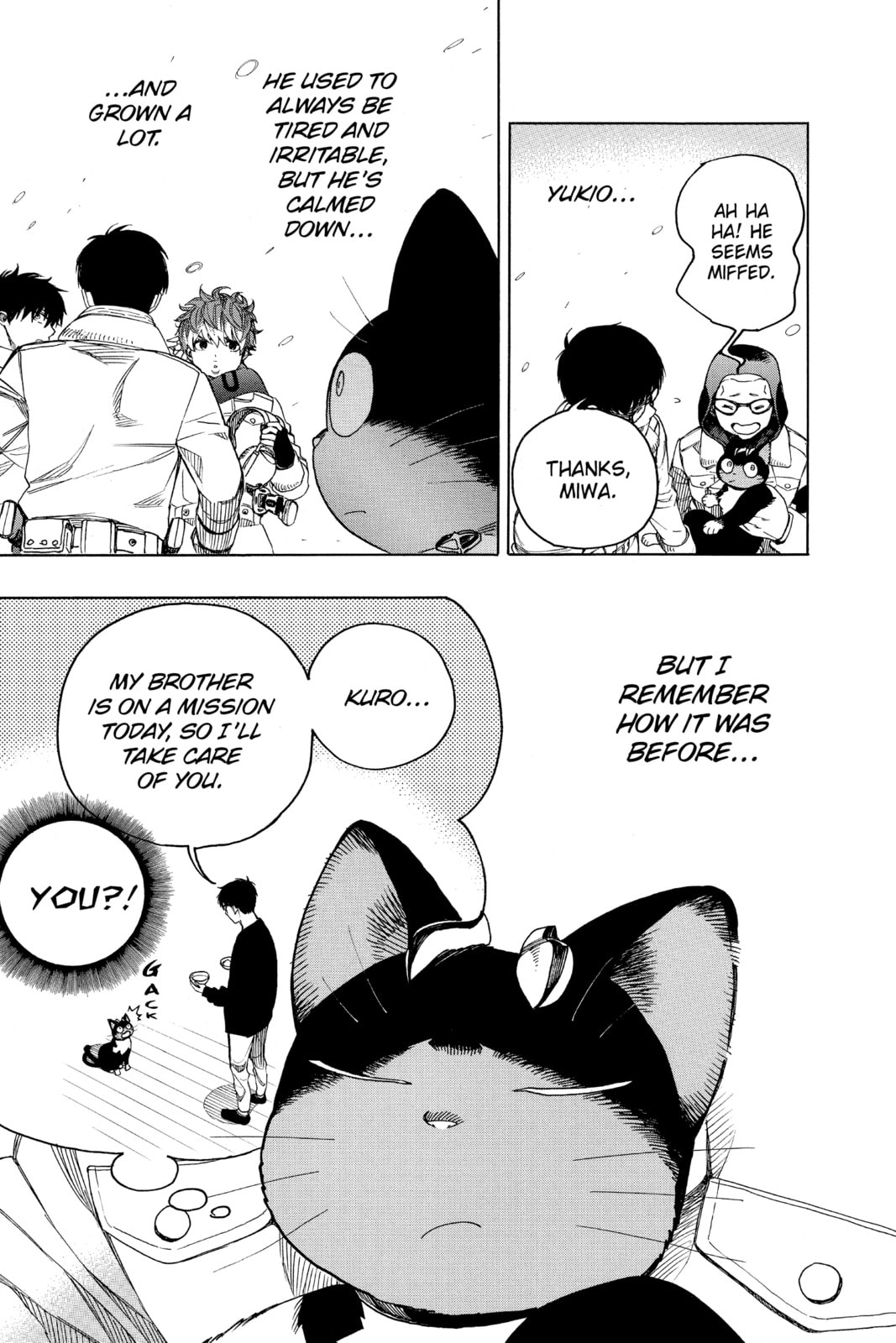 Read Blue Exorcist chapter 140.1 image 2 on Lezhin
