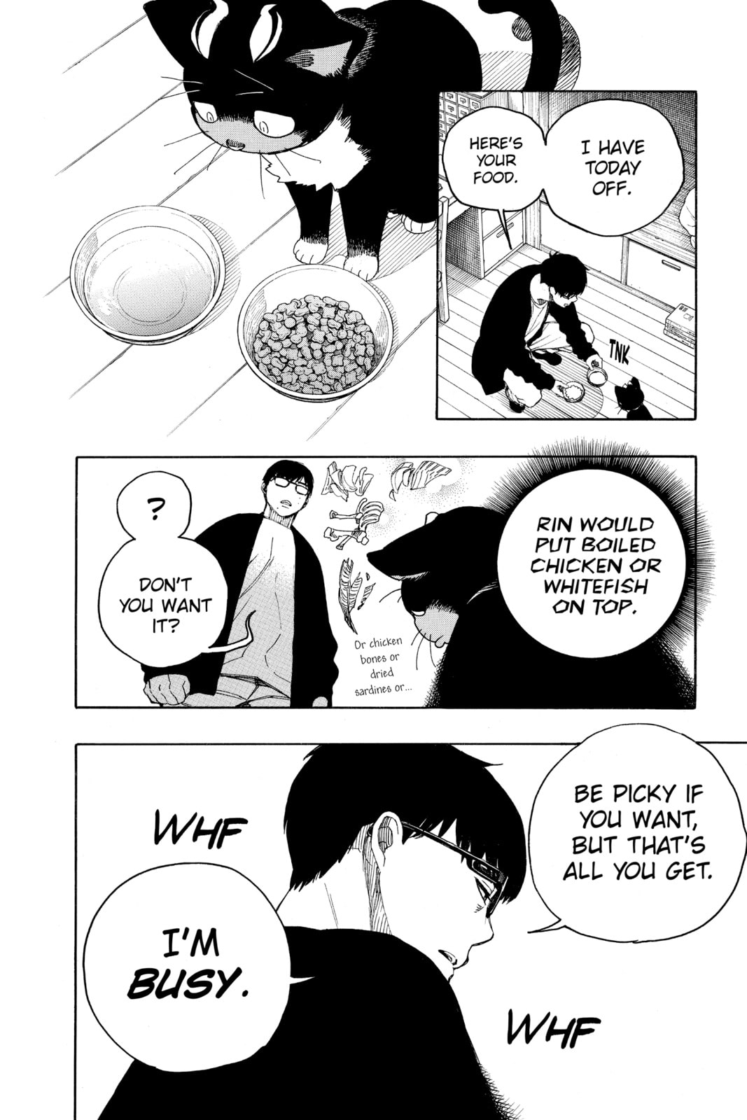 Read Blue Exorcist chapter 140.1 image 3 on Lezhin
