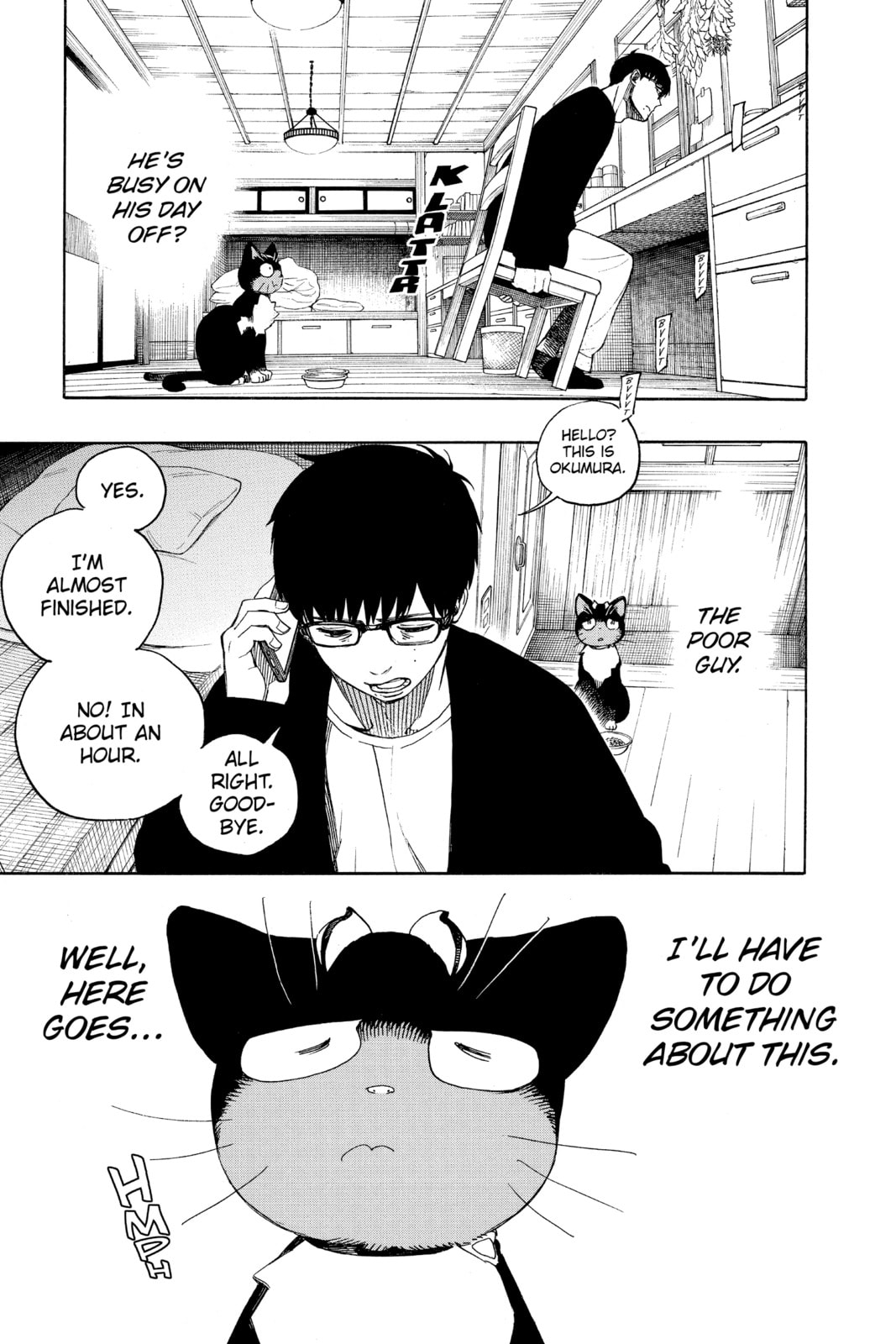Read Blue Exorcist chapter 140.1 image 4 on Lezhin