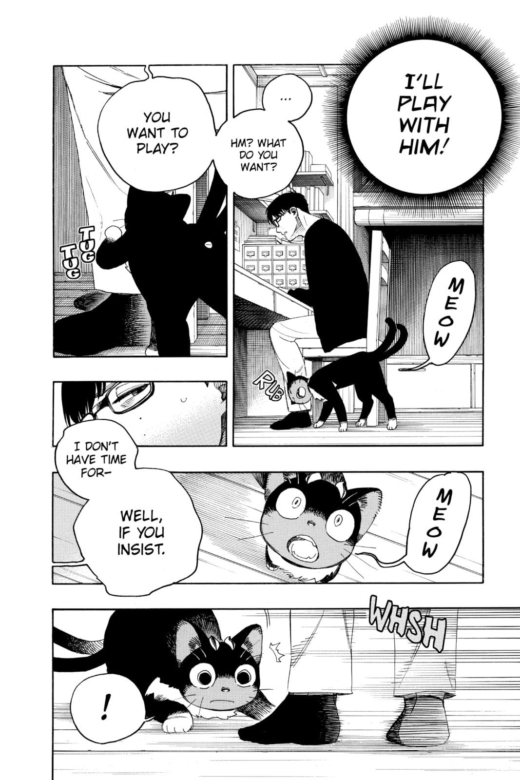 Read Blue Exorcist chapter 140.1 image 5 on Lezhin