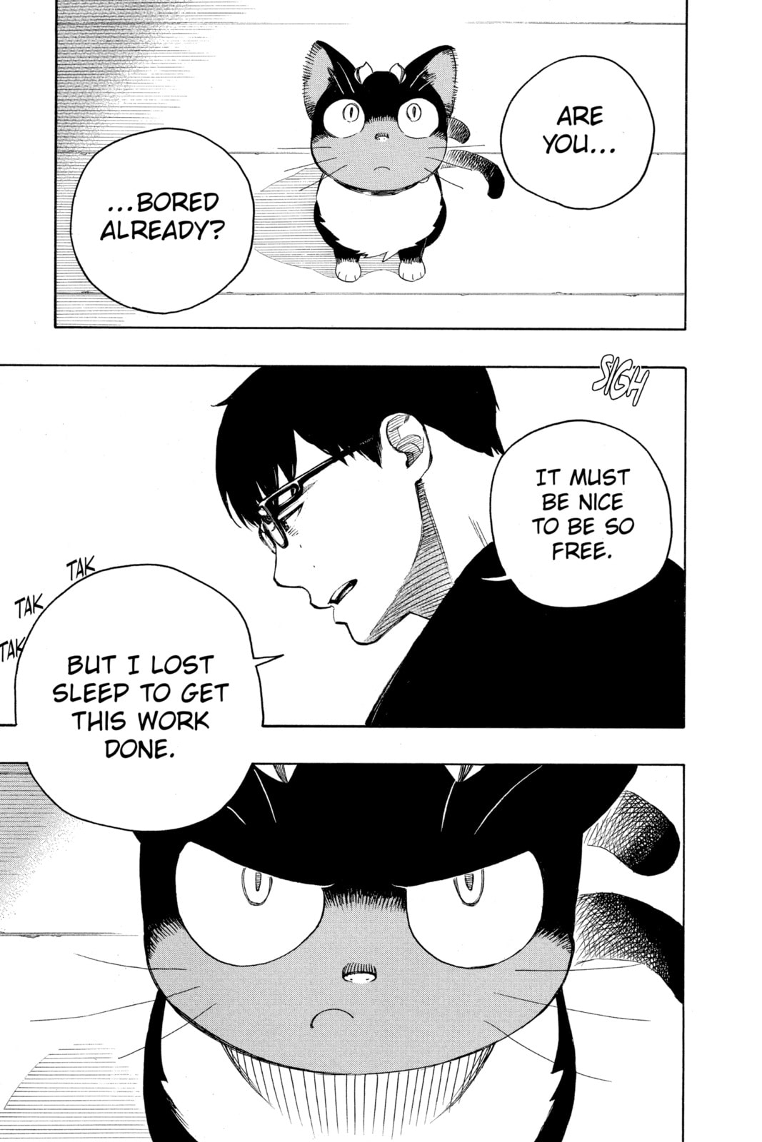Read Blue Exorcist chapter 140.1 image 8 on Lezhin