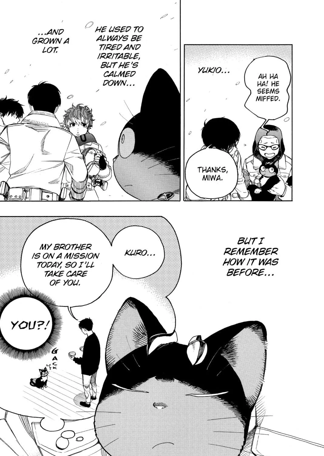 Read Blue Exorcist chapter 140.5 image 4 on Lezhin