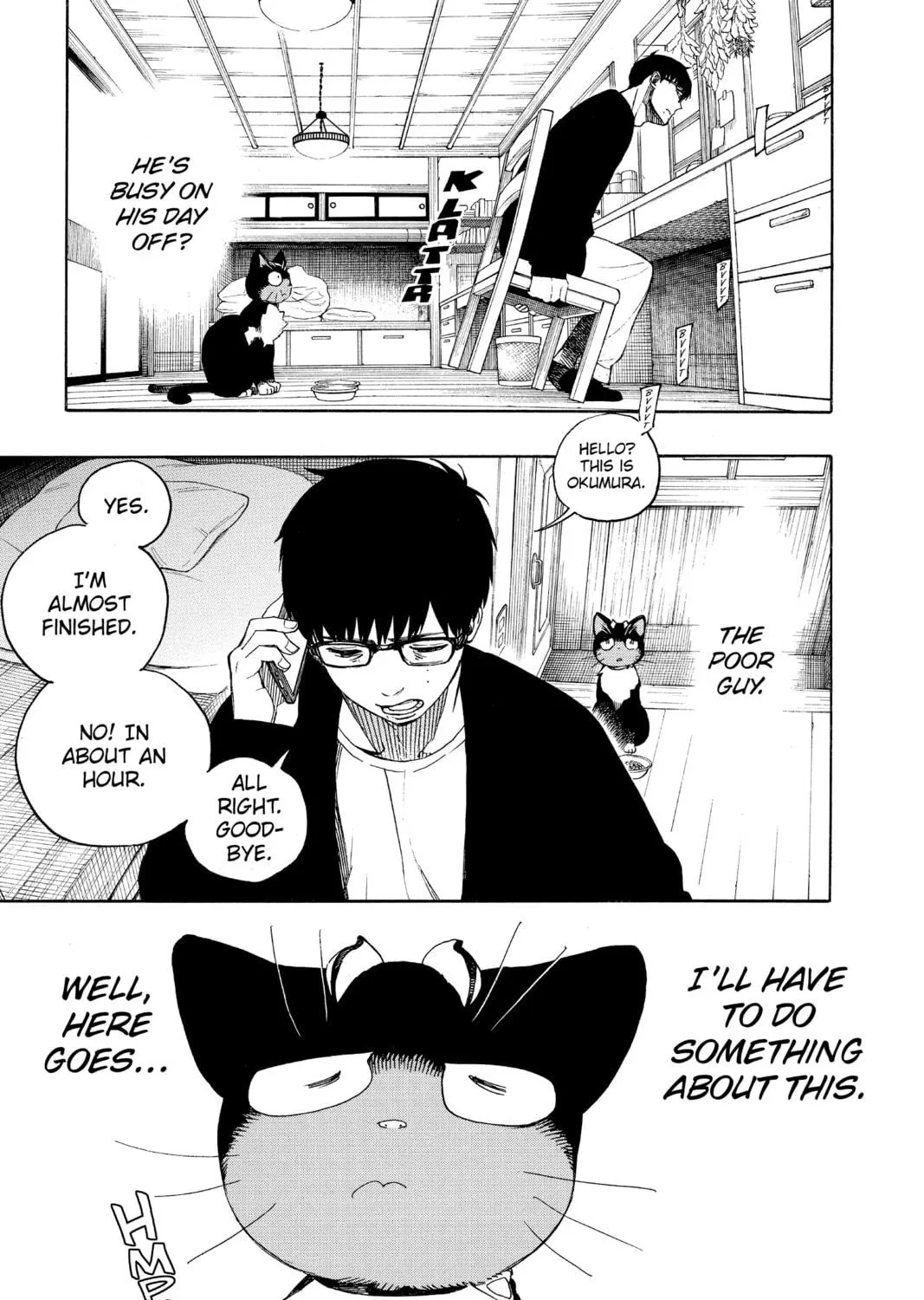 Read Blue Exorcist chapter 140.5 image 8 on Lezhin