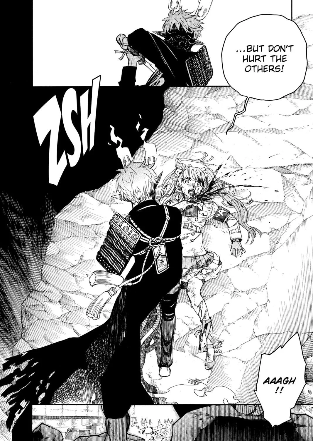 Read Blue Exorcist chapter 140 image 22 on Lezhin