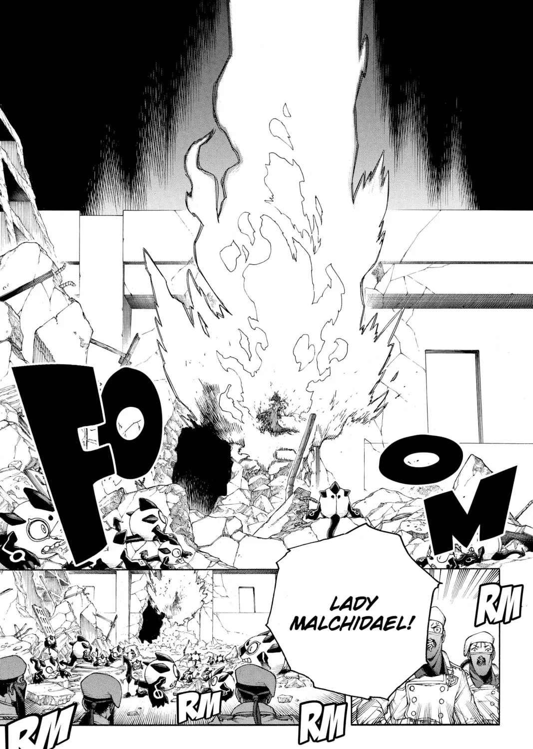 Read Blue Exorcist chapter 140 image 24 on Lezhin