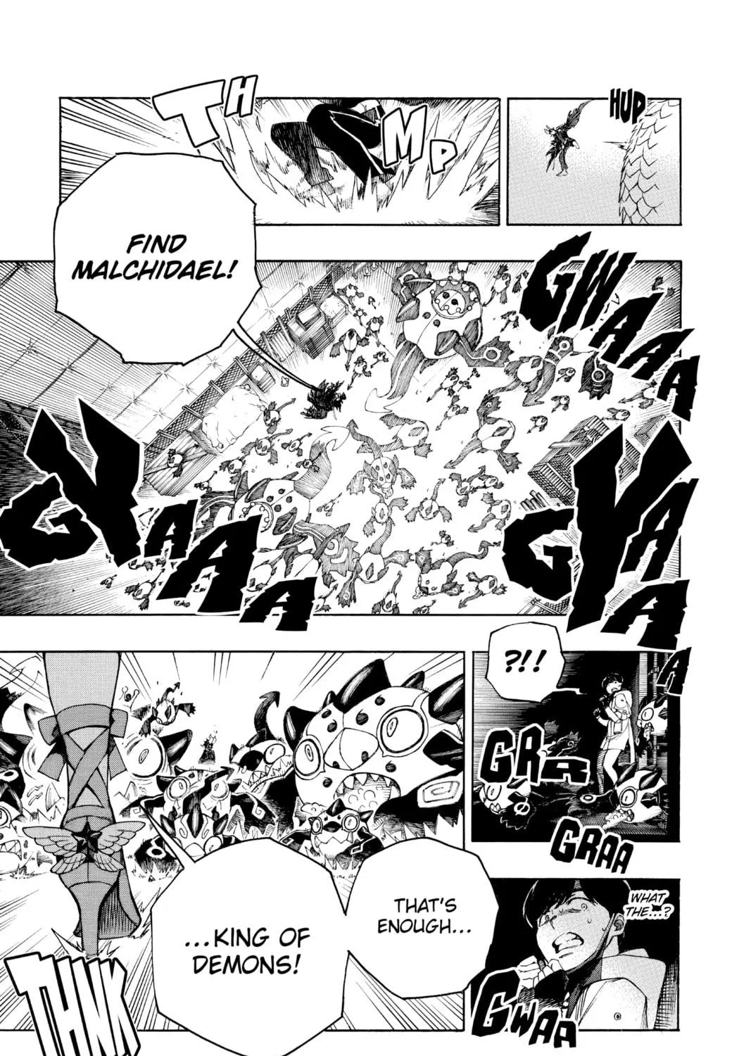 Read Blue Exorcist chapter 140 image 4 on Lezhin