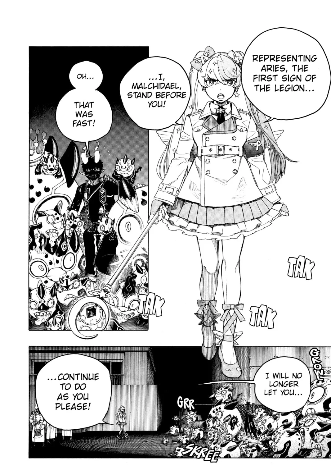 Read Blue Exorcist chapter 140 image 6 on Lezhin