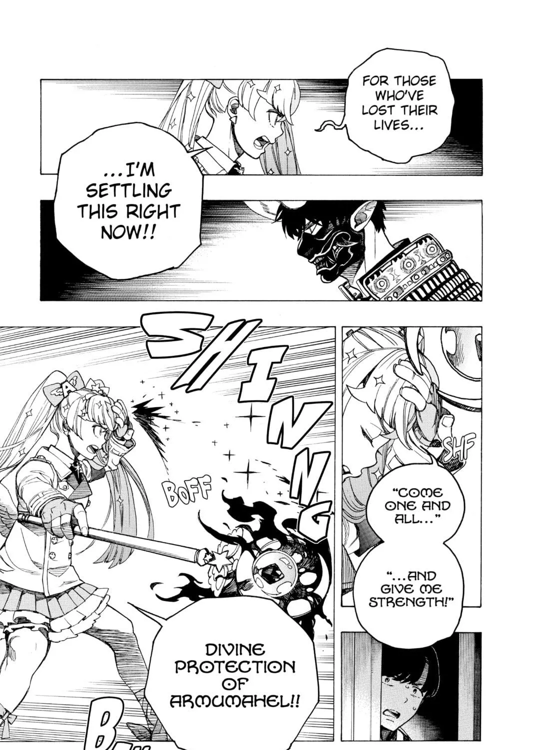 Read Blue Exorcist chapter 140 image 8 on Lezhin