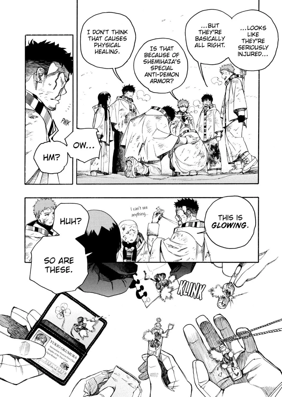 Read Blue Exorcist chapter 141 image 10 on Lezhin