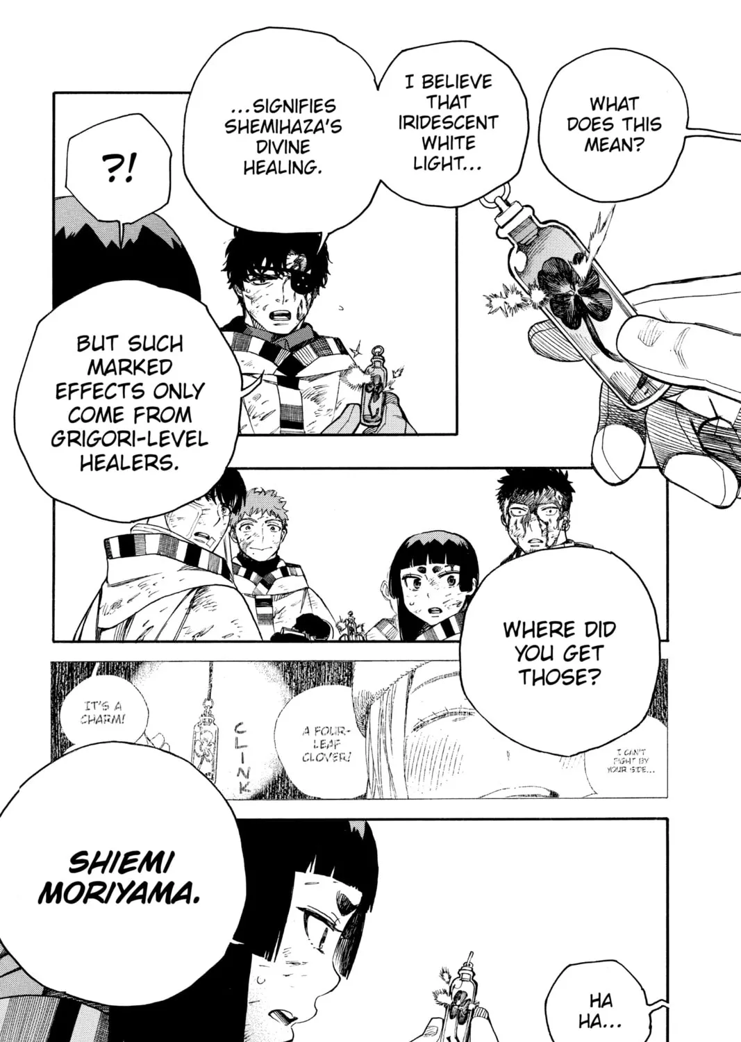 Read Blue Exorcist chapter 141 image 12 on Lezhin