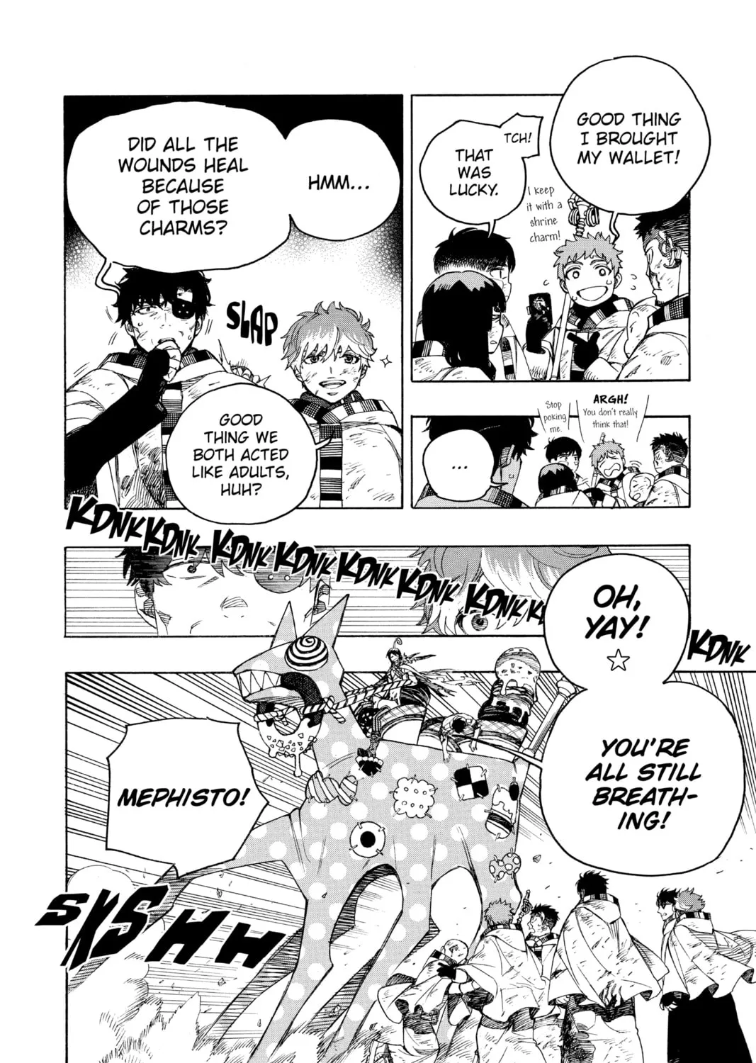Read Blue Exorcist chapter 141 image 14 on Lezhin
