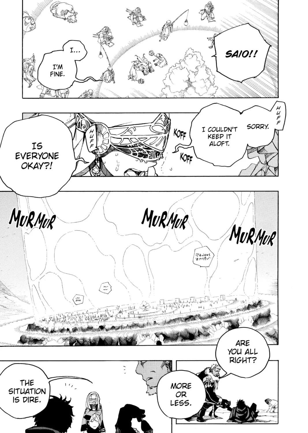 Read Blue Exorcist chapter 141 image 24 on Lezhin
