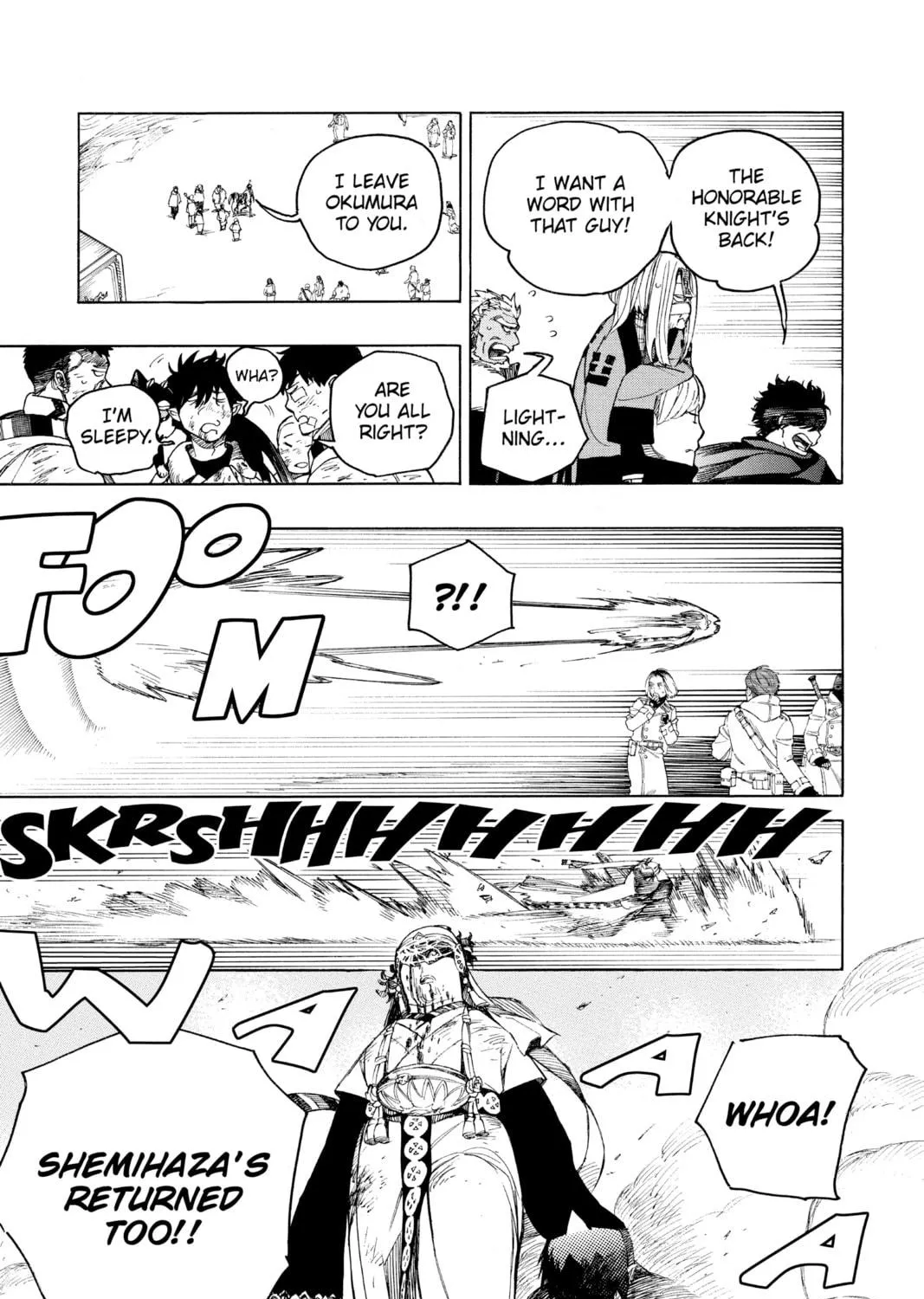 Read Blue Exorcist chapter 141 image 28 on Lezhin