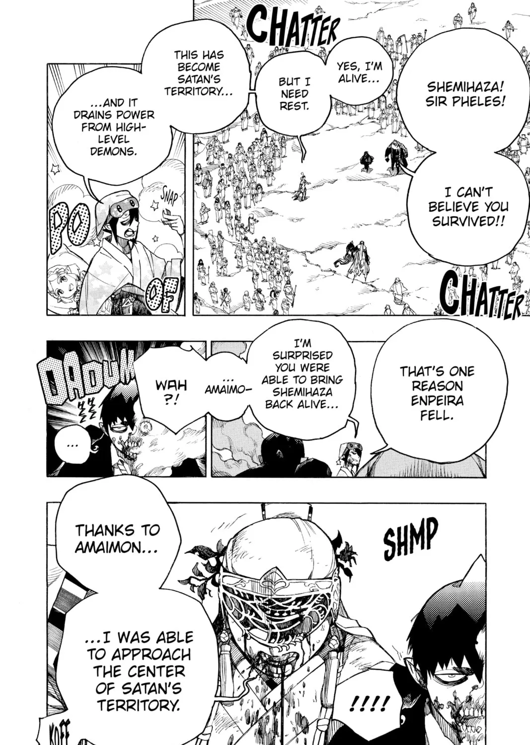 Read Blue Exorcist chapter 141 image 30 on Lezhin