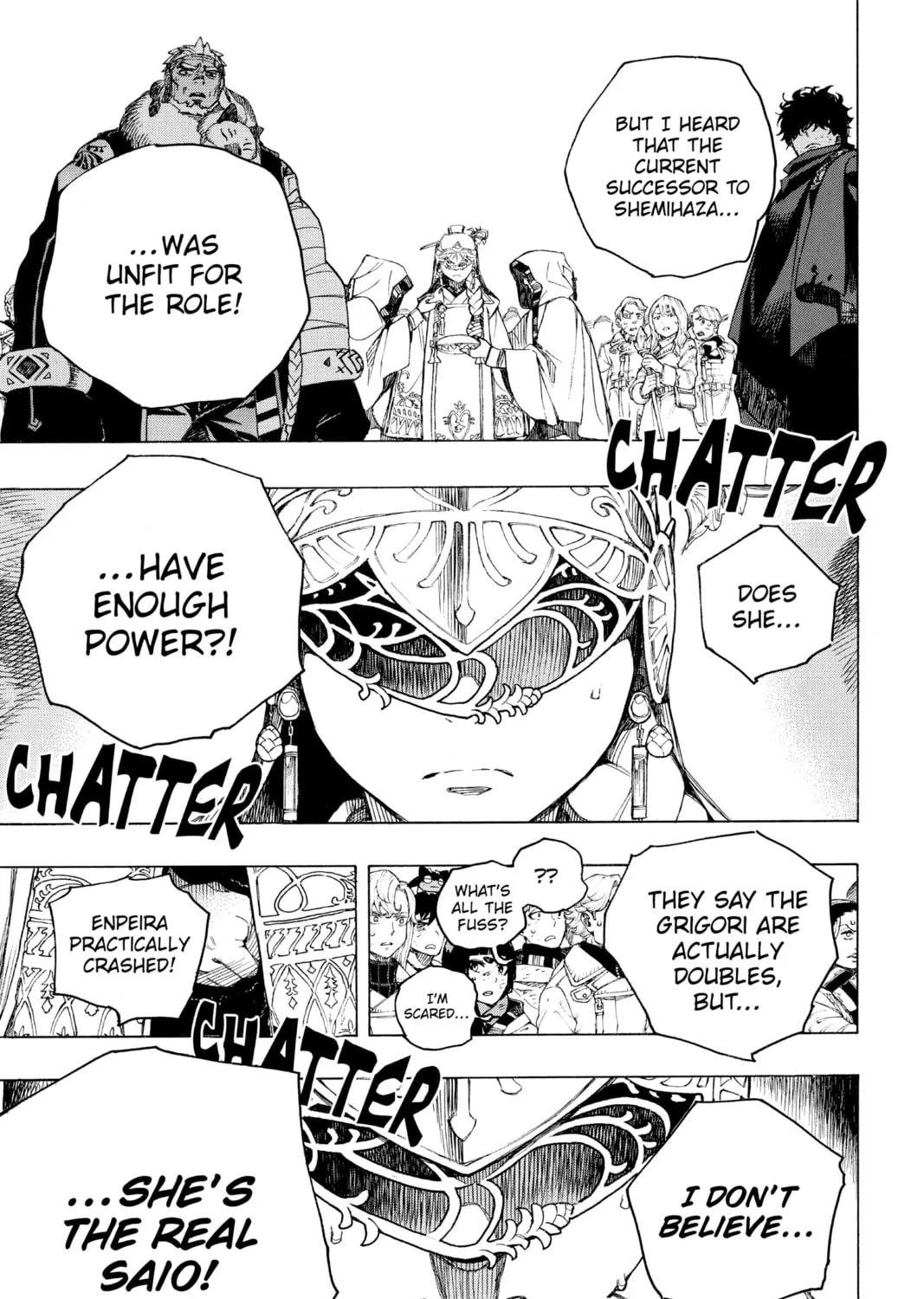 Read Blue Exorcist chapter 141 image 44 on Lezhin