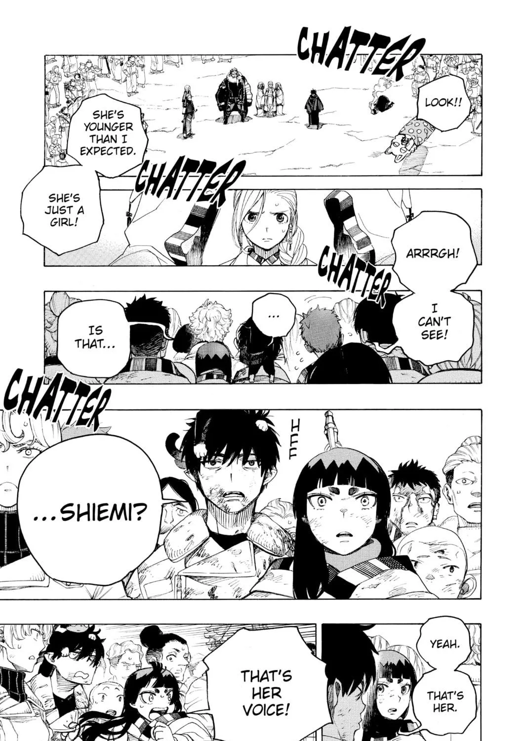 Read Blue Exorcist chapter 141 image 52 on Lezhin