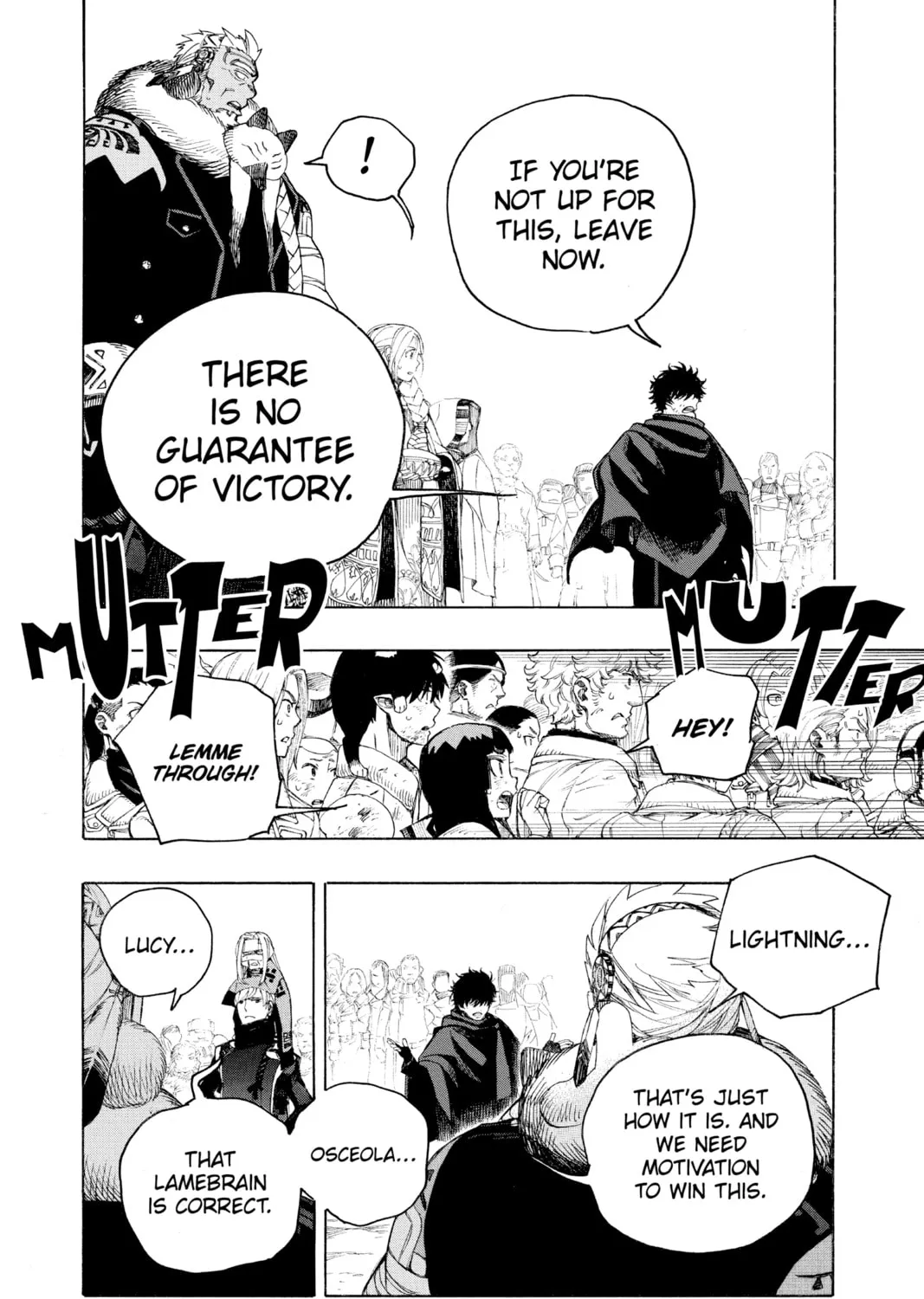 Read Blue Exorcist chapter 141 image 54 on Lezhin