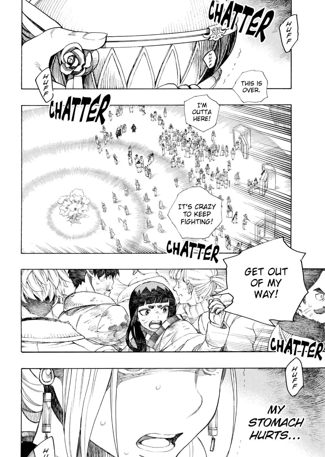 Read Blue Exorcist chapter 141 image 58 on Lezhin