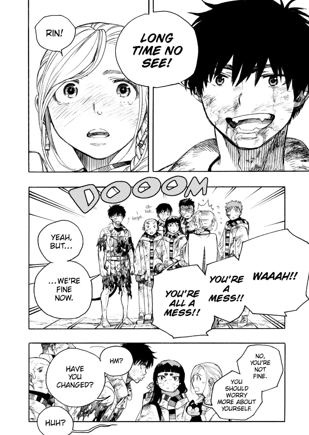 Read Blue Exorcist chapter 142 image 26 on Lezhin