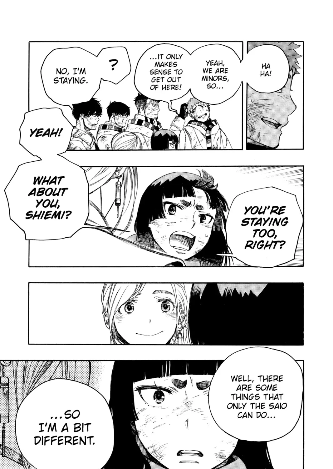 Read Blue Exorcist chapter 142 image 36 on Lezhin
