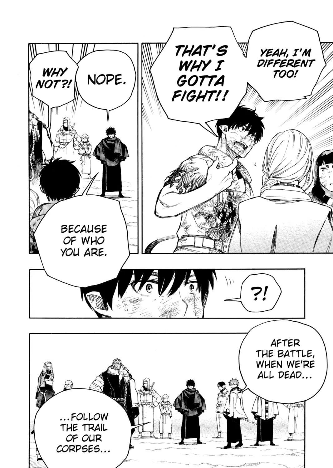 Read Blue Exorcist chapter 142 image 38 on Lezhin