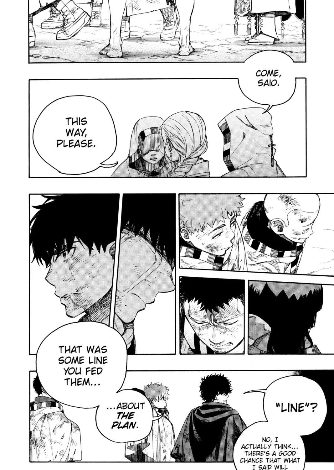 Read Blue Exorcist chapter 142 image 50 on Lezhin