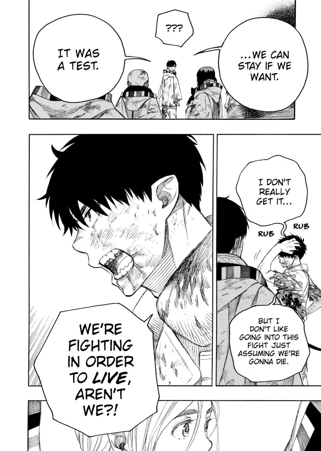 Read Blue Exorcist chapter 143 image 10 on Lezhin