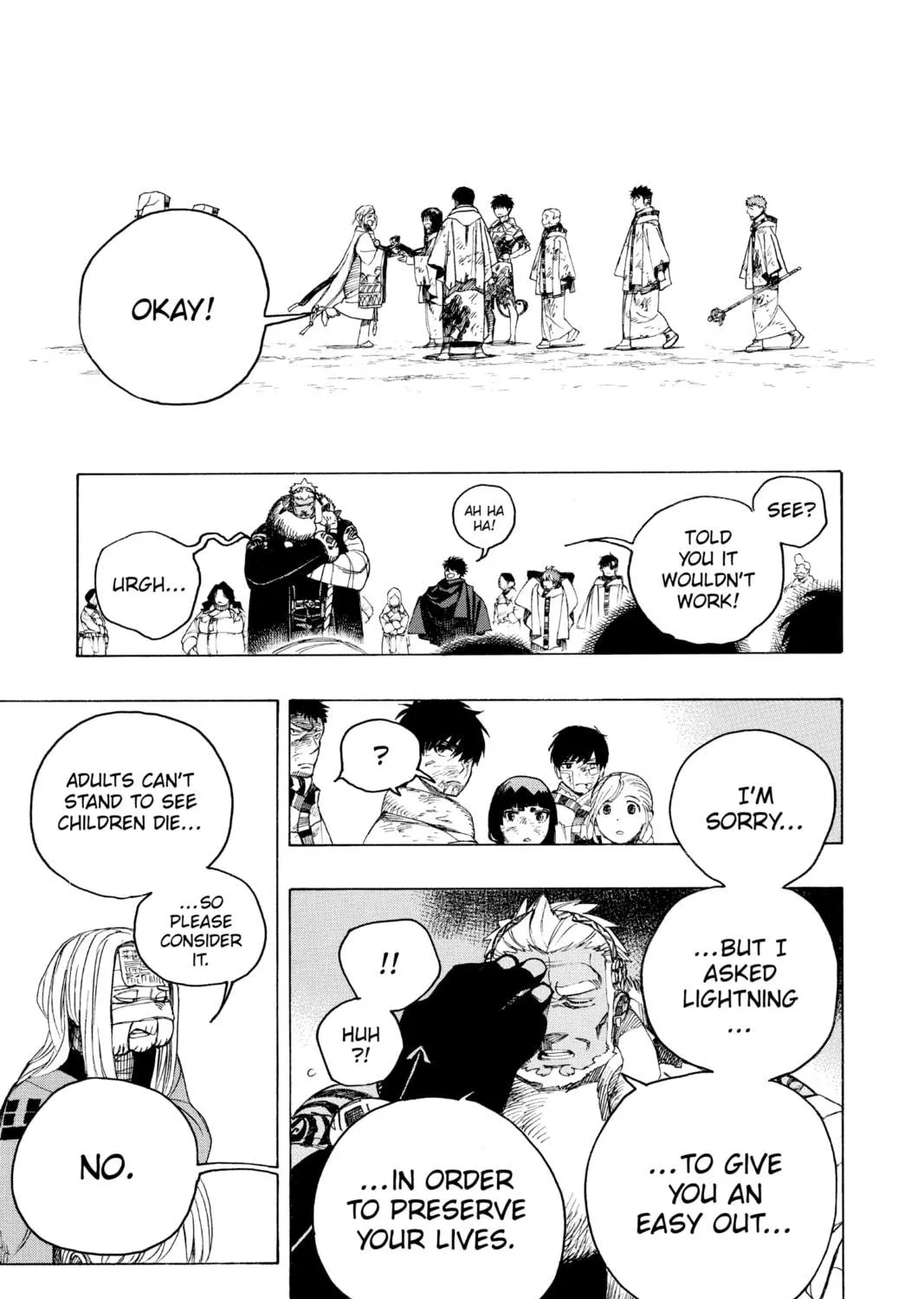 Read Blue Exorcist chapter 143 image 16 on Lezhin
