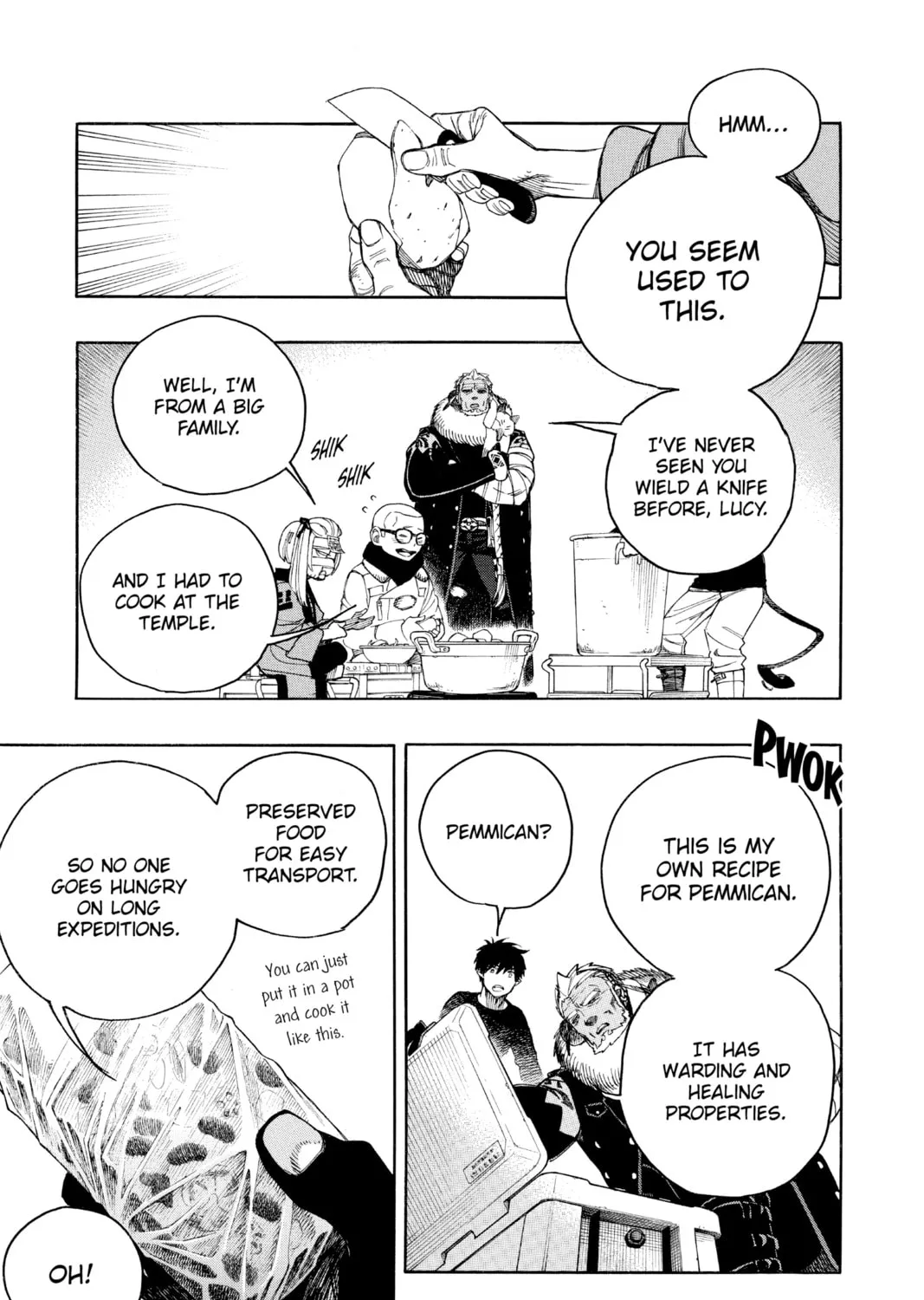 Read Blue Exorcist chapter 143 image 24 on Lezhin