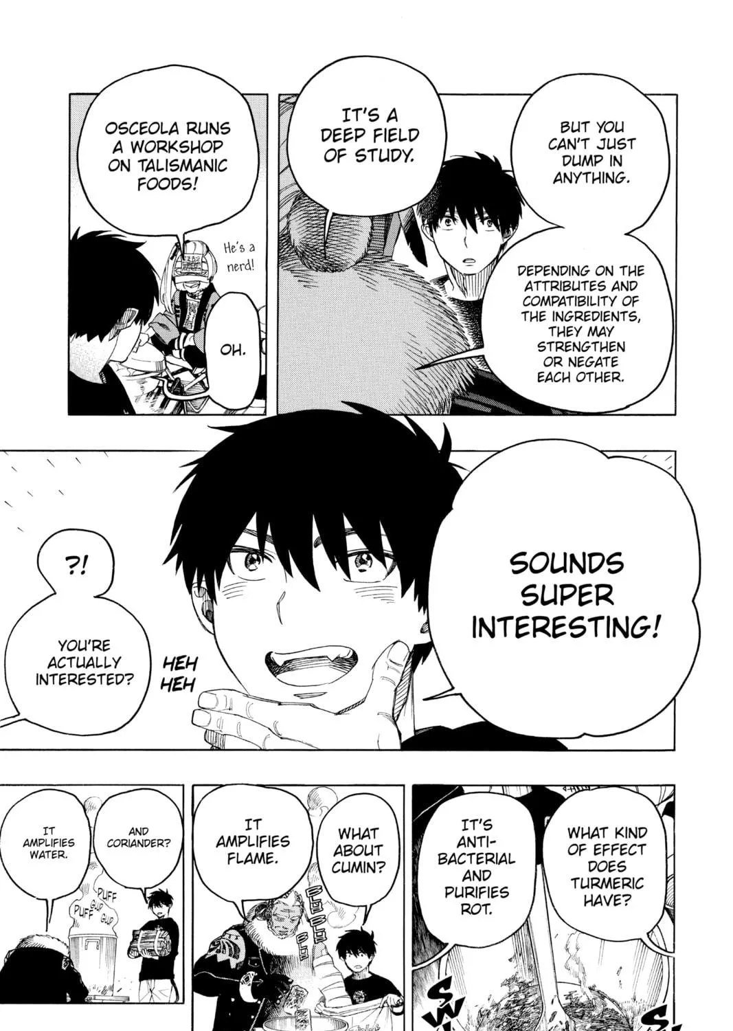 Read Blue Exorcist chapter 143 image 28 on Lezhin