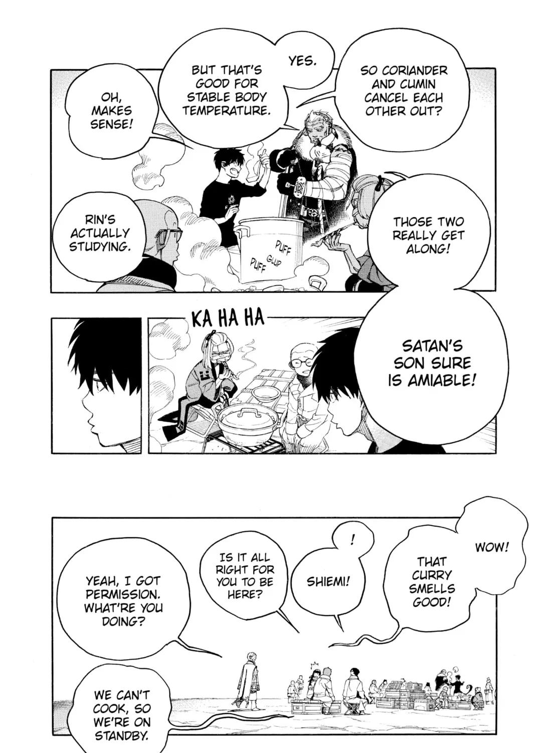 Read Blue Exorcist chapter 143 image 30 on Lezhin