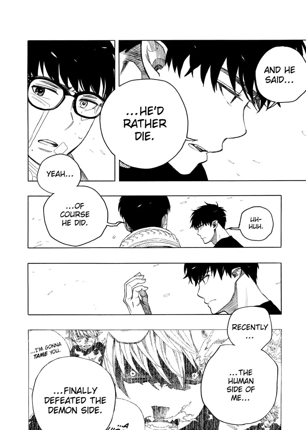Read Blue Exorcist chapter 143 image 52 on Lezhin