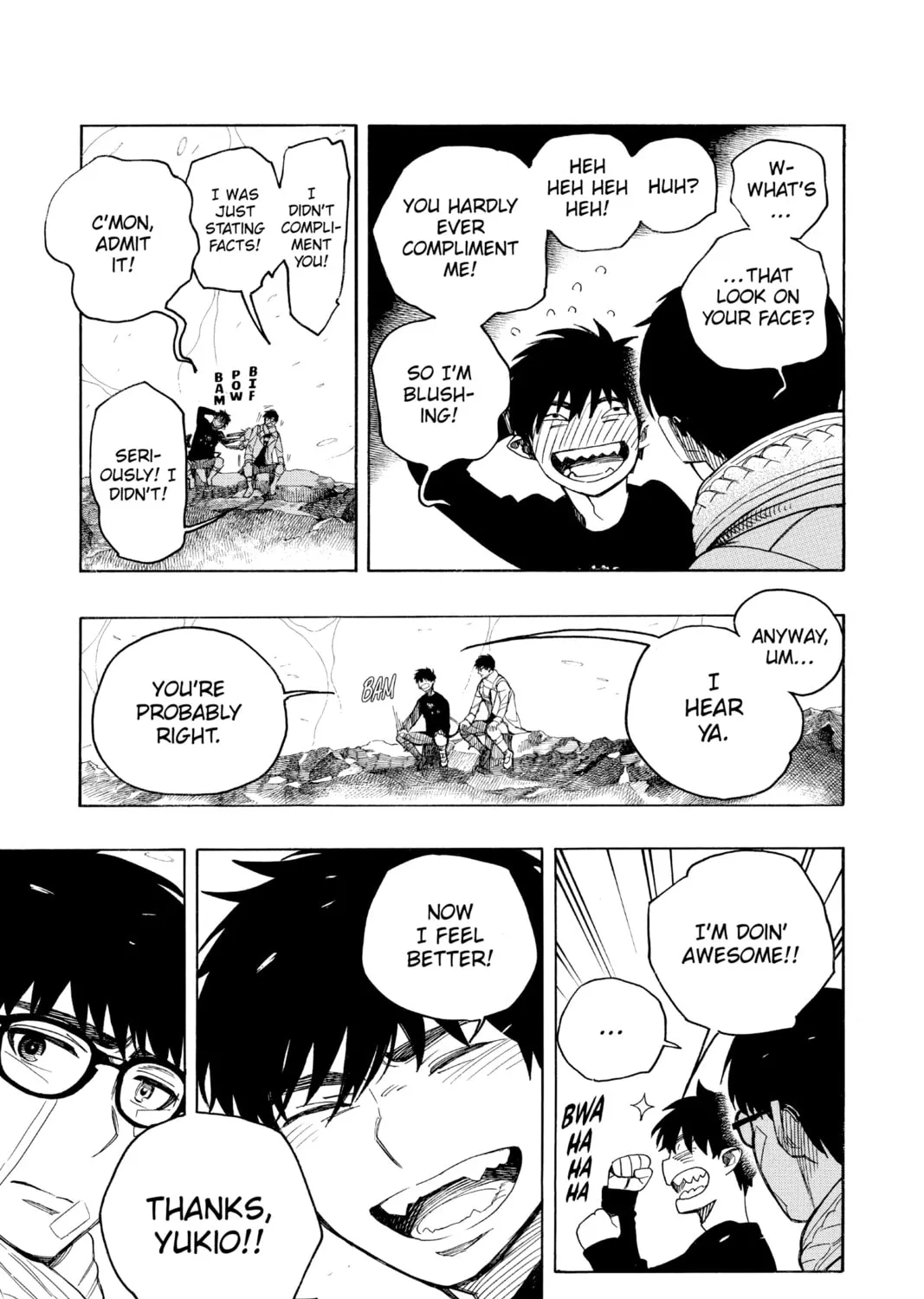 Read Blue Exorcist chapter 143 image 62 on Lezhin