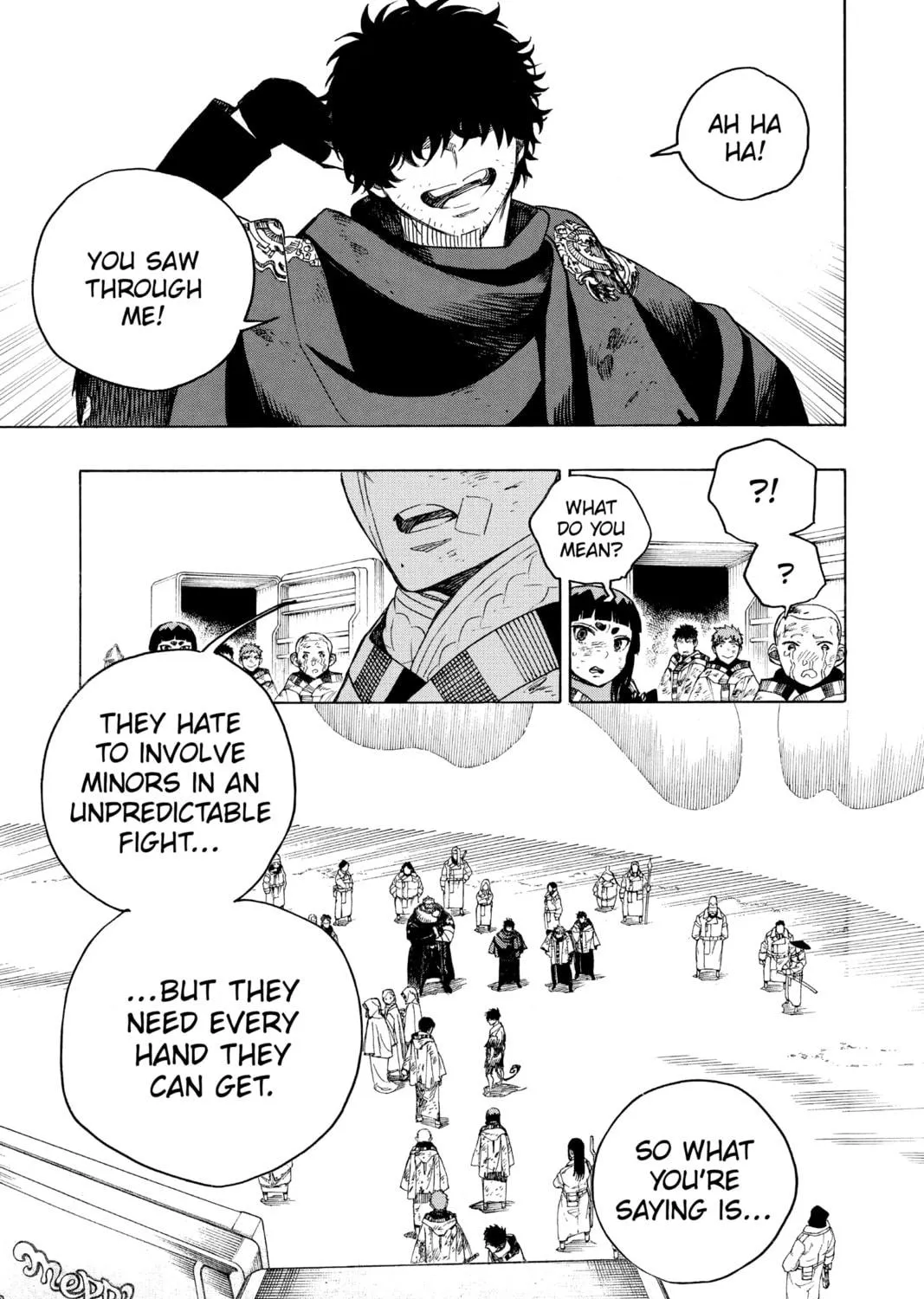 Read Blue Exorcist chapter 143 image 8 on Lezhin