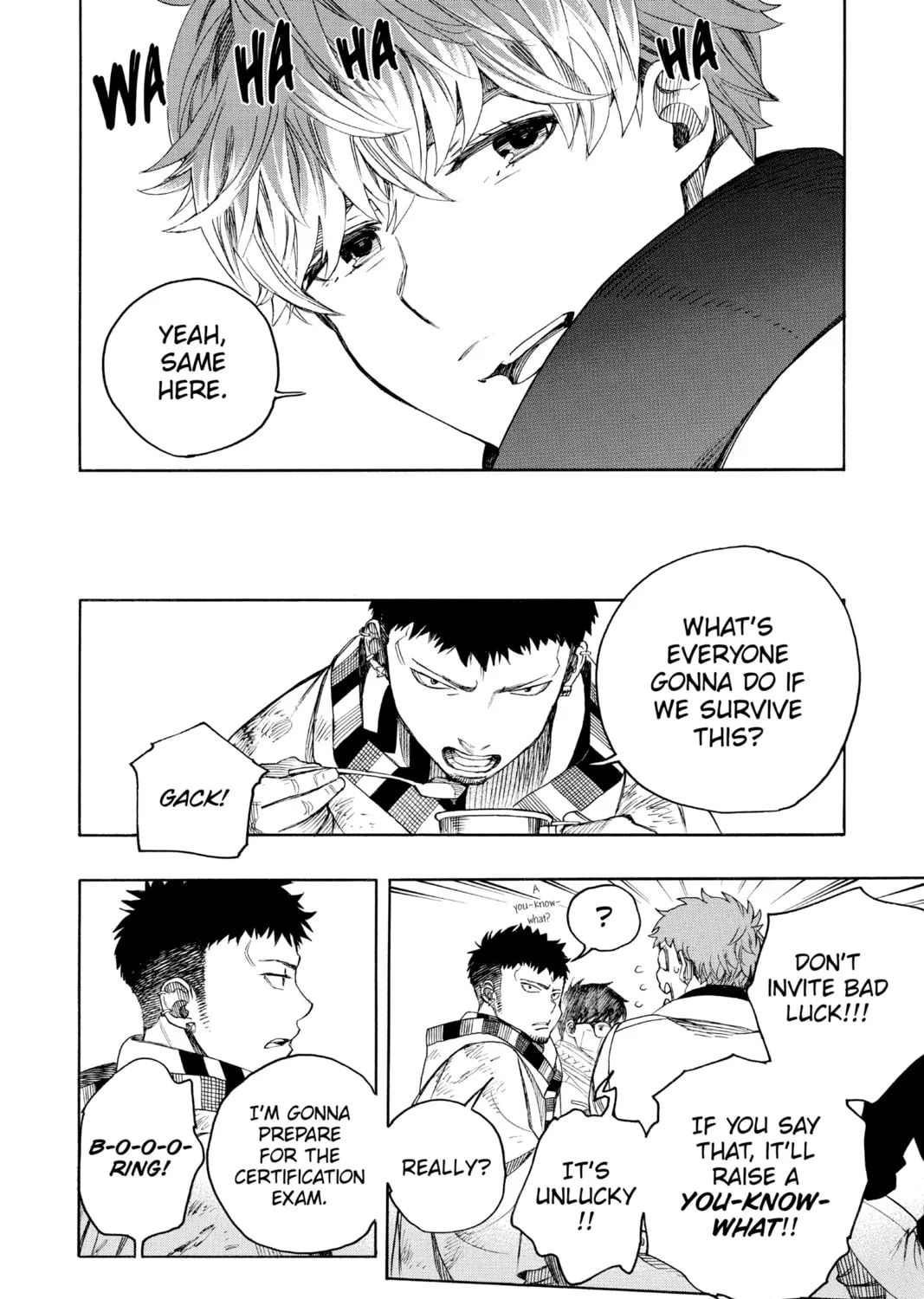 Read Blue Exorcist chapter 144 image 14 on Lezhin