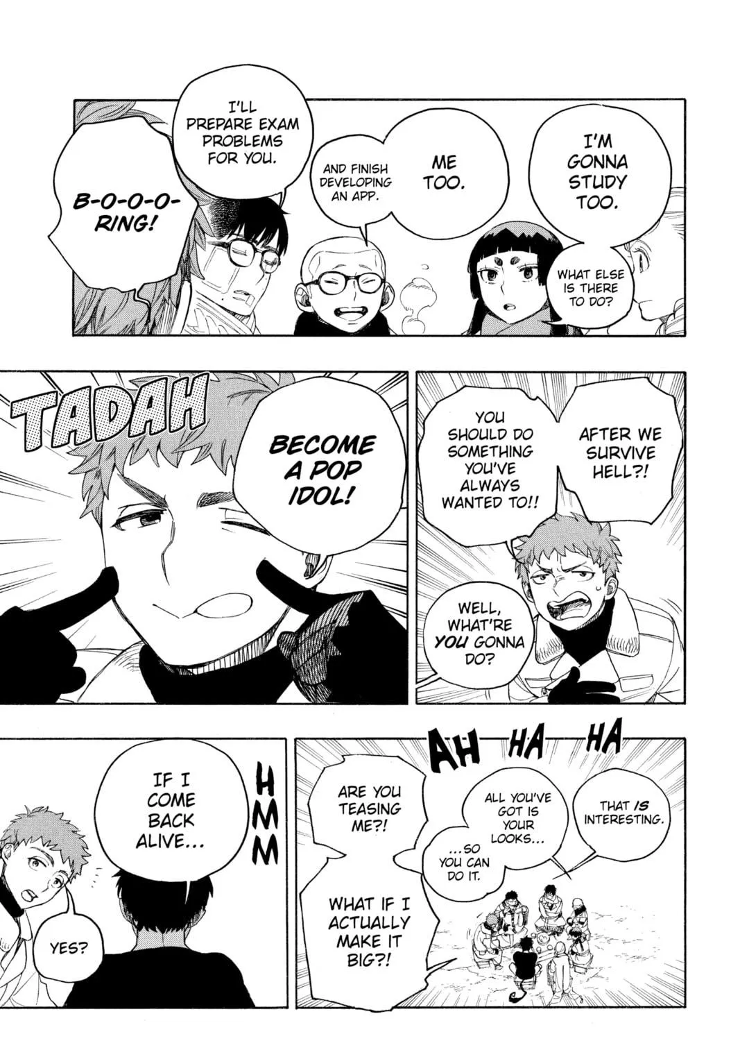 Read Blue Exorcist chapter 144 image 16 on Lezhin